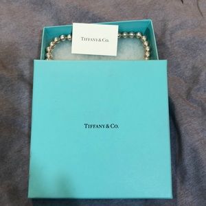 Tiffany & Co. silver bead necklace
